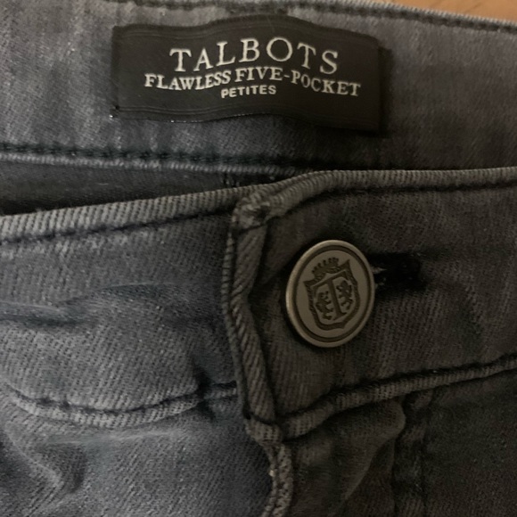 Talbots Gray Flawless Five Pocket Jeggings - Picture 8 of 9